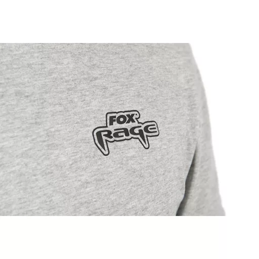 FOX RAGE Voyager Tee Light Grey - VILÁGOS SZÜRKE HORGÁSZ PÓLÓ