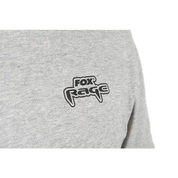 Fox Rage Voyager Tee Light Grey - VILÁGOS SZÜRKE HORGÁSZ PÓLÓ