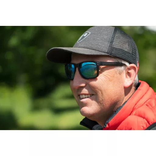 FOX RAGE Transparent Black Brown Lens Mirror Blue Eyewear