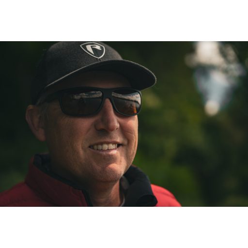 FOX RAGE Matt Black Wrap Brown Lens Eyewear