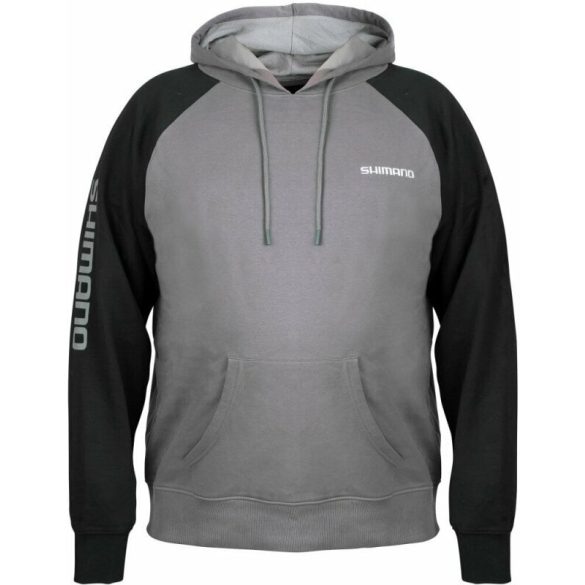 Shimano Wear Pull Over Hoodie Grey - kapucnis pulóver