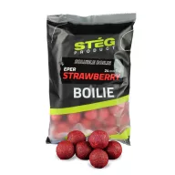Stég Product Soluble Bojli 24 mm STRAWBERRY 1kg