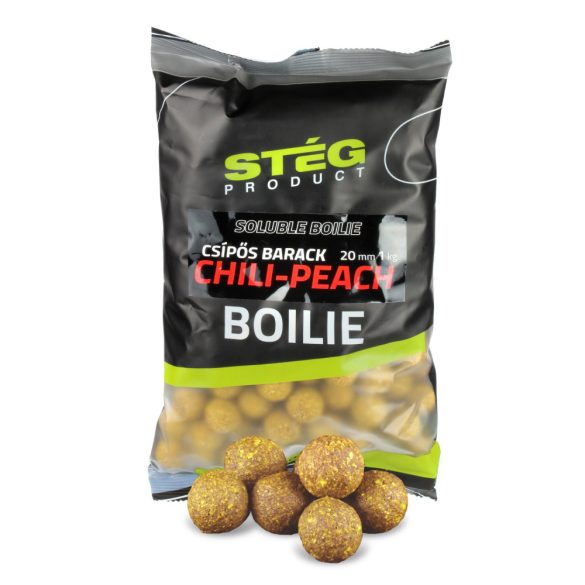 Stég Product Soluble Bojli 24 mm PEACH 1kg