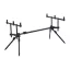 Prologic C-Series Convertible 3 Rod Pod - 3 botos rod pod