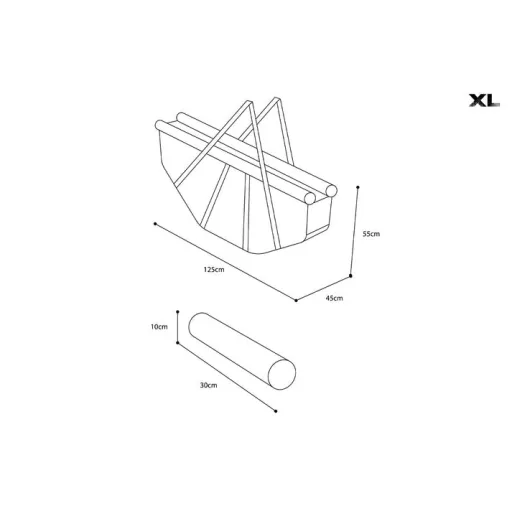 Nash Scope OPS Inflatable Retainer Sling XL - nagyméretű prémium úszómérlegelő