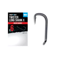 Nash Twister Long Shank X Size 6 Micro Barbed