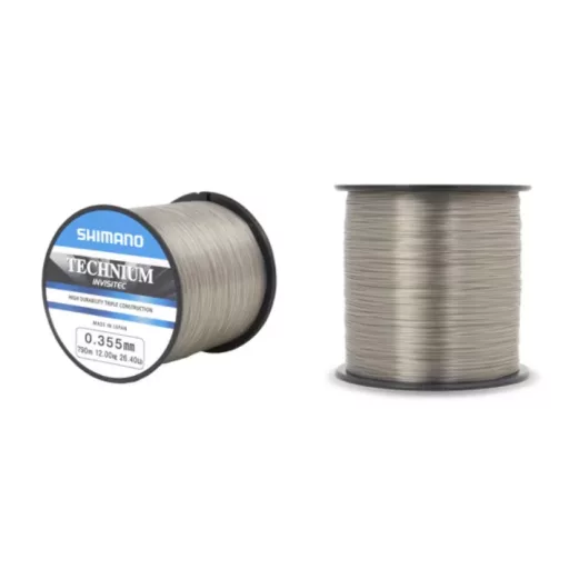 Shimano Technium Invisitec A 1920m 0.225mm - prémium bojlis főzsinór (világosszürke)