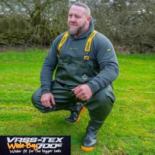 Vass-Tex 700E Wide-Boy Chest Wader - bő fazonú prémium mellescsizma  