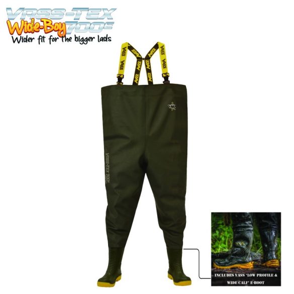 Vass-Tex 700E Wide-Boy Chest Wader