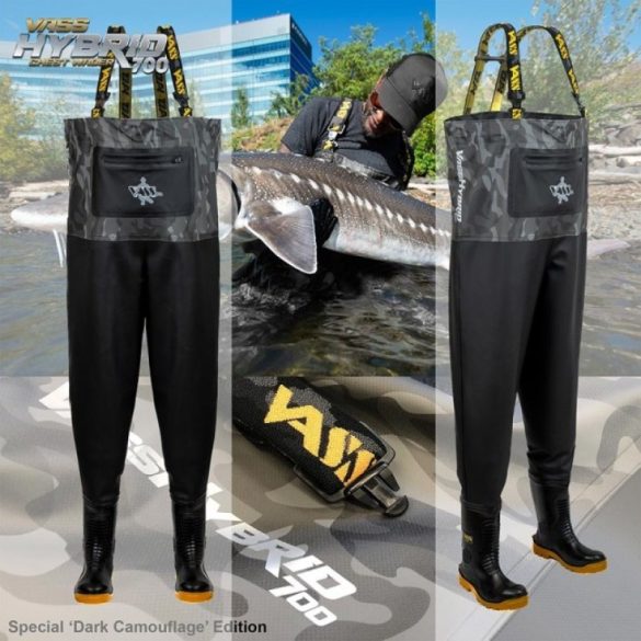 VASS Hybrid 700 Chest Wader (Dark Camo)