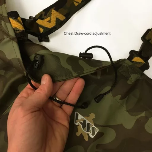 Vass Tex 785 'Heavy Duty' Camouflage Wader - prémium melles csizma (camo)
