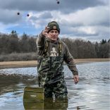 Vass Tex 785 'Heavy Duty' Camouflage Wader - melles csizma