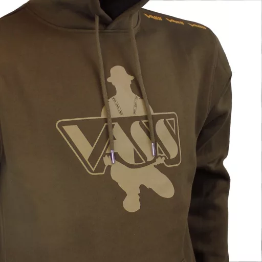 Vass 'Classic Print' Hoody Khaki Edition