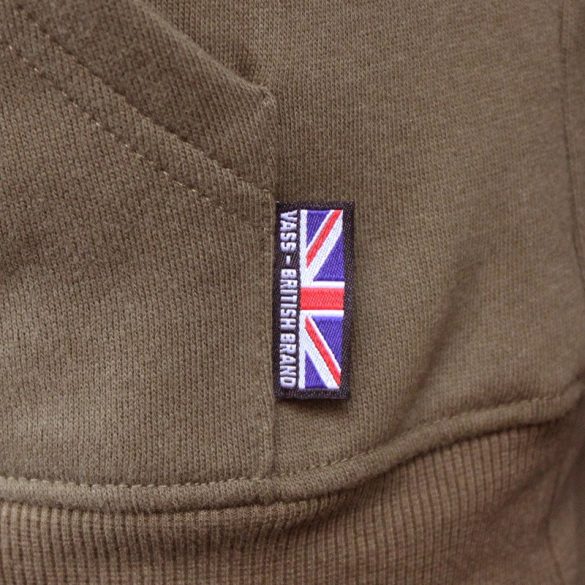 Vass 'Classic Print' Hoody Khaki Edition
