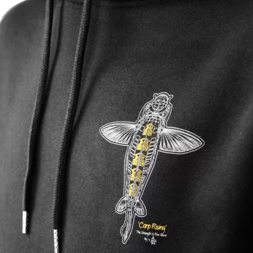Vass Carp Rising Hoody Black