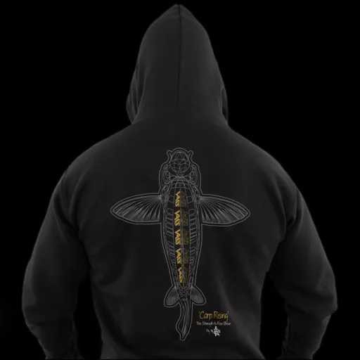 Vass Carp Rising Hoody Black