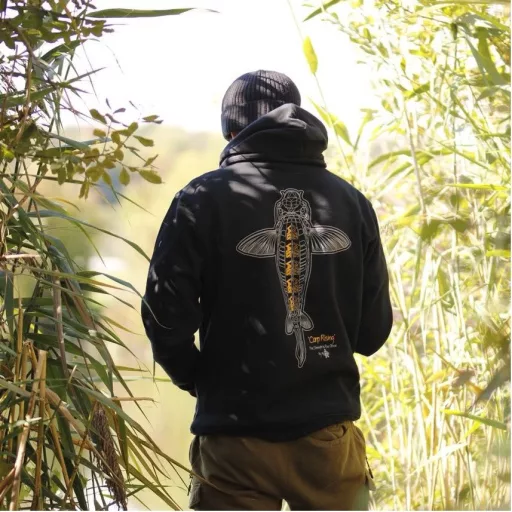 Vass Carp Rising Hoody Black