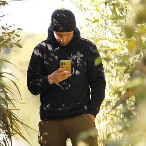 Vass Carp Rising Hoody Black