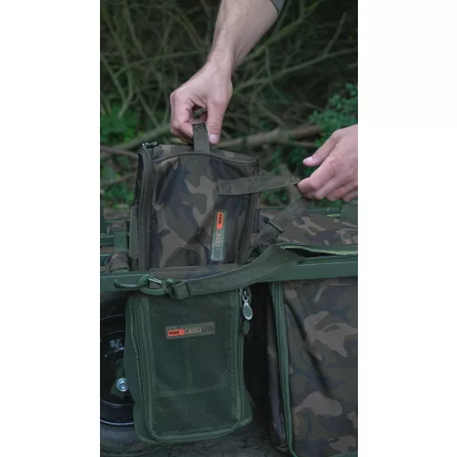 FOX Camolite Bait & Air Dry Bag - bojliszárító és csalis táska 